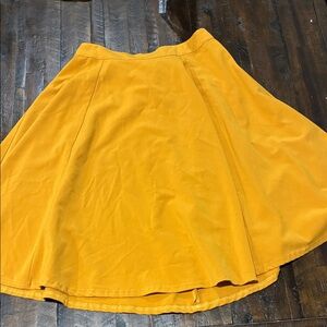 RockSteady Vibrant Yellow A-Line Skirt